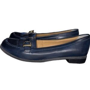 G. H. Bass & Co. Ballad Navy Loafers for Women Sz 8.5